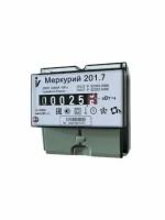 Счетчик электроэнергии Меркурий Инкотекс 201.7 однофазный однотарифный, 5(60), кл.точ. 1.0, D, эмоу. (201.7)