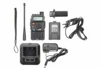 Baofeng Портативная радиостанция UV-5R /1800мАч ( 136-174/400-480) МГц/ 127 кан./ 5 Вт - комплект 2