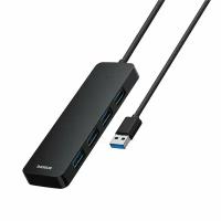 USB-хаб Baseus UltraJoy Series 4-Port HUB Lite 100cm Cluster Black (USB-A to USB3.0*4) (B0005280B111-03)