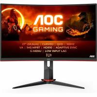 Монитор AOC Gaming 27" CQ27G2S/BK Black/Red (Черный)