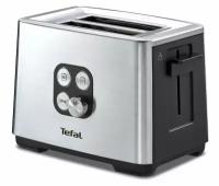 Тостер Tefal TT 420D30, черный/серебристый