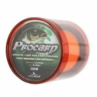 Леска PROCARP оранжевая 300м 0,35мм 14,4кг