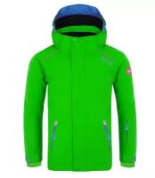 Куртка горнолыжная детская Trollkids Holmenkollen Snow Pro Bright Green (HEIG:164)