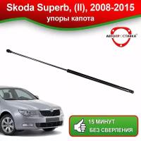 Упоры капота для Skoda Superb, (II), 2008-2015 / Газовые амортизаторы капота Шкода Суперб