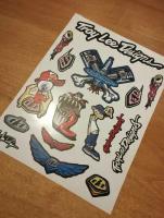 Наклейки TLD бренды Troy Lee Designs, mtb stickers