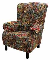 Кресло La Neige Мозамбик, мягкое, хлопковый гобелен, 84х82х102 см