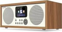 Стерео интернет радиоприемник Inscabin D4 Black Walnut (WiFi, Spotify, Bluetooth, USB, деревянный корпус, 2,4" TFT)