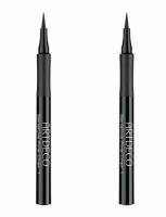 ARTDECO Подводка для чувствительных глаз Sensitive Fine Liner тон 3, 1 мл, 2 шт