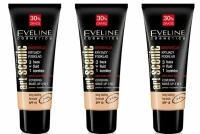 Eveline Cosmetics Тональный крем Art Professional Make-up 3 в 1, Тон Пастельный, 30 мл, 3 шт