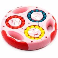 Головоломка антистресс Puzzle Ball Magic Bean Steering Wheel Розовый