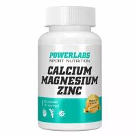 PowerLabs Calcium & Magnesium & Zinc / Кальций Магний Цинк 90 капсул