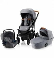 Детская коляска 3-в-1 Britax Roemer Smile III (Baby-safe3 i-size), Frost Grey