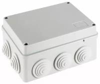 Распределительная коробка "Ecoplast JBS 150" - 10 выходов, цвет серый, IP 55