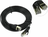 Интернет кабель, плоский - 2м (Патч корд Cat 7 F/FTP RJ45-RJ45)