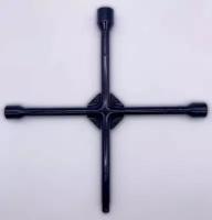 Ключ баллонный крестообразный Колир 17х19х21мм и 1/2" черный