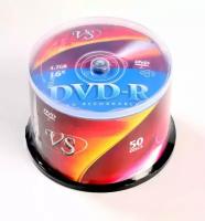 Диск VS DVD-R 4, 7 GB 16x CB/50