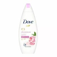 Гель для душа DOVE Сливочная ваниль и пион, 250 мл