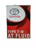 Трансмиссионное масло Toyota ATF Type T-IV 4л (08886-01705)