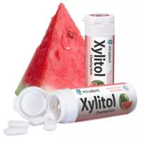 Жевательная резинка Miradent Xylitol со вкусом арбуза, 30 шт