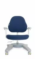 Кресло для детей Falto Kids Point растущее, обивка ткань, эргономичная спинка, сиденье анатомическое HTY-CH12F-BLUE синий
