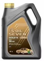 Масло моторное S-OIL 7 GOLD #9 C3 SN/CF 5W40 4 л