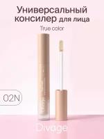 Divage Консилер для лица универсальный Concealer True Color, Тон 02n