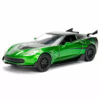 Модель Машинки Jada Toys Hollywood Rides 1:32 Transformers Corvette C8 Zora-Crosshairs 98397