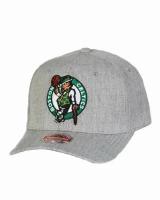 Бейсболка Mitchell & Ness, размер one size fits all, серый