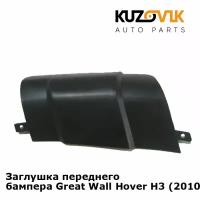 Заглушка переднего бампера Great Wall Hover H3 (2010-2015) Haval