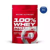 Scitec Nutrition Whey Protein Prof. 1000 g, (шоколад белый клубника)