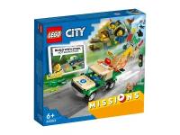 Конструктор LEGO City 60353 Wild Animal Rescue Missions, 246 дет