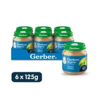 спайка Пюре Gerber Яблоко для первого прикорма с 4 мес 125г 6шт