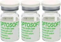 Optosoft 60 UV -4.25 / 14.2 / 8.7, 3 штуки (линзы), британские контактные линзы на полгода. Оптософт 60 УВ. Срок ношения линзы - 6 месяцев