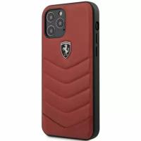 Чехол CG-MOBILE Ferrari Off-Track для iPhone 12/12 Pro кожа, красный