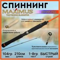 Спиннинг Maximus AXIOM 210UL 2.10м 1-8гр