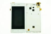 Дисплей (LCD) для FLY FS451+Touchscreen white ORIG100%