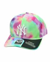 Бейсболка классическая с изогнутым козырьком MVP DP New York Yankees WH White