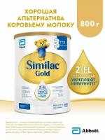 Молочко Similac 3 Gold с 12мес. 800г, 1шт