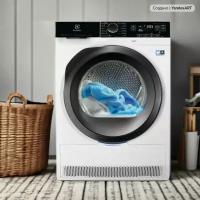 Сушильная машина Electrolux EW9H188SC, сторона открывания двери справа, белый