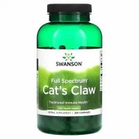 Swanson, Full Spectrum Cat&#x27; s Claw, 500 mg, 250 Capsules