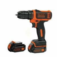 Аккумуляторная дрель-шуруповерт BLACK+DECKER BDCDD12KB