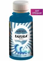 Колеровочная паста 23 бриз, колер светло-голубой SAFORA 100мл, колер для краски, штукатурки и других материалов, колер паста