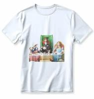 Футболка Top T-Shirt, размер M, белый