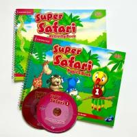 Super Safari Level 1. полный комплект: Pupil's Book(учебник) + Activity Book (рабочая тетрадь) (+ DVD-ROM) Herbert Puchta