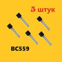 BC559 транзистор (5 шт.) TO92 аналог BC558 схема BC556 характеристики ТО-92 цоколевка datasheet ВС559