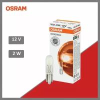 Лампа накаливания сигнальная W2.3W W2x4.6d Original OSRAM 2723, 1 шт