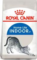 Сухой корм Royal Canin Indoor 27 сбалансированный для взрослых кошек, живущих в помещении, 400г