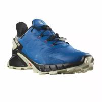 Кроссовки Salomon SUPERCROSS 4 GTX Nautical Blue/Black/Rainy Day, размер 9UK