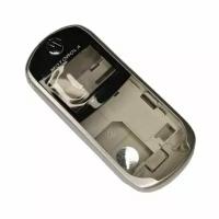 Корпус для Motorola W200 (Цвет: серебро/черный)