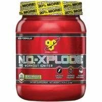 Предтренировочный комплекс Bsn N. O.-Xplode 2,45lbs - зелёное яблоко